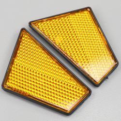 Catadioptres de plaque phare (type Luxor 36 avec ou sans cadres) Peugeot 103 Chrono, MVL...