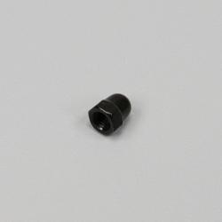 Écrou borgne Ø5 mm zingué noir
