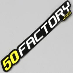 Sticker 50 Factory 12 cm