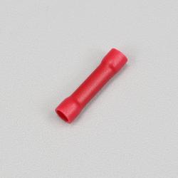 Cosse cylindrique isolante 1.25 mm à sertir rouge (à l'unité)