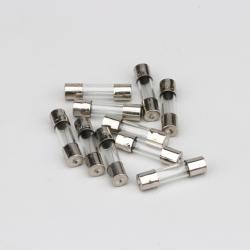 Fusibles ronds verre Ø5 mm Lampa (lot de 10)
