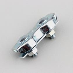 Serre câble plat duplex acier Ø5 mm pour treuil