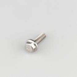 Vis 6x20 mm tête hexagonale à embase inox (à l'unité)