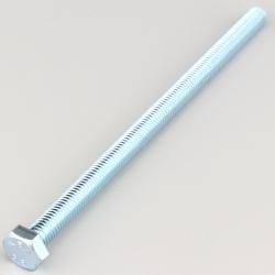 Vis 8x140 mm tête hexagonale classe 8.8 (à l'unité)