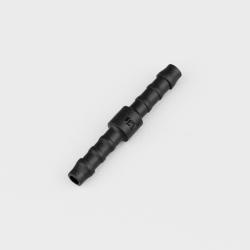 Raccord de durites droit Ø5 mm Flexeo noir