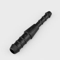 Raccord de durites droit Ø10-6 mm Flexeo noir