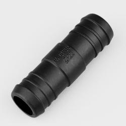 Raccord de durites droit Ø22 mm Flexeo noir