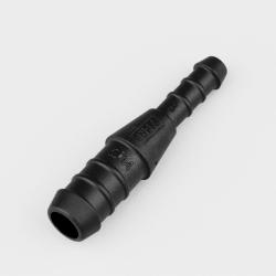 Raccord de durites droit Ø14-8 mm Flexeo noir