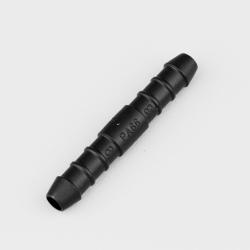 Raccord de durites droit Ø8 mm Flexeo noir