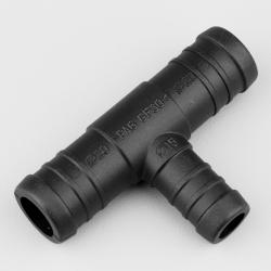 Raccord de durites en T Ø20-20-15 mm Flexeo noir