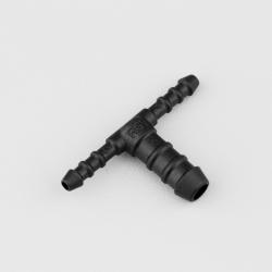 Raccord de durites en T Ø4-4-8 mm Flexeo noir