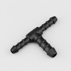 Raccord de durites en T Ø6-6-8 mm Flexeo noir