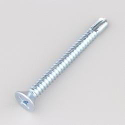 Vis autoperçeuse 6.3x63 mm tête cruciforme fraisée (à l'unité)