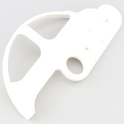 Protège disque de frein trottinette Xiaomi M365, M365 Pro, M187 eWheel blanc