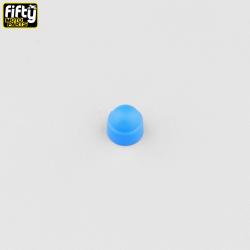 Cache écrou 7 mm M4 Fifty bleu (à l'unité)