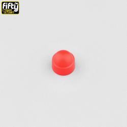 Cache écrou 8 mm M5 Fifty rouge (à l'unité)