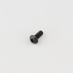 Vis 4x10 mm tête BTR bombée classe 10.9 noire (à l'unité)