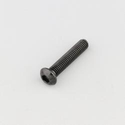 Vis 6x30 mm tête BTR bombée classe 10.9 noire (à l'unité)