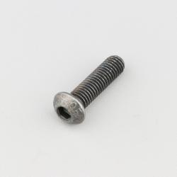 Vis 8x30 mm tête BTR bombée classe 10.9 noire (à l'unité)