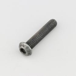 Vis 8x40 mm tête BTR bombée classe 10.9 noire (à l'unité)