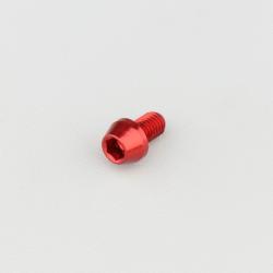 Vis 5x8 mm tête BTR conique Evotech rouge (à l'unité)