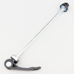 Blocage rapide de roue arrière vélo noir et gris 135 mm