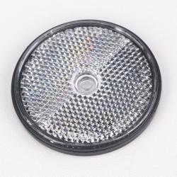 Catadioptre rond Ø60 mm blanc (à visser)