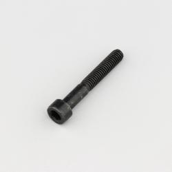 Vis 6x40 mm tête BTR filetage partiel classe 8.8 noire (à l'unité)