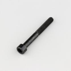 Vis 6x50 mm tête BTR filetage partiel classe 8.8 noire (à l'unité)