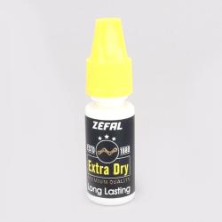 Huile pour chaîne de vélo Zéfal Extra Dry conditions sèches 10ml