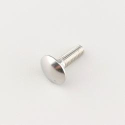 Vis Ø6x20 mm tête ronde collet carré Trcc inox (à l'unité)