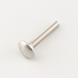 Vis Ø6x35 mm tête ronde collet carré Trcc inox (à l'unité)