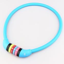 Antivol à combinaison M-Wave bleu Ø12 mm x 65 cm
