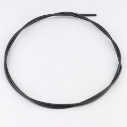Gaine thermo-rétractable à paroi mince Ø2.4-1.2 mm WKK noire (1.22 mètre)