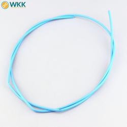 Gaine thermo-rétractable à paroi mince Ø3.2-1.6 mm WKK bleue (1.22 mètre)
