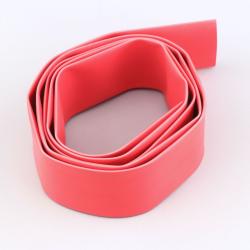 Gaine thermo-rétractable à paroi mince Ø25.4-12.7 mm WKK rouge (1.22 mètre)