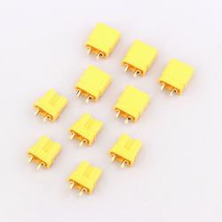 Connecteurs XT30U mâles et femelles eWheel (lot de 5)