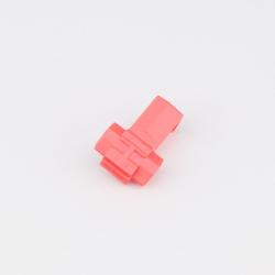Cosse rapide 2 fils 1-2.5 mm Elec rouge (à l'unité)