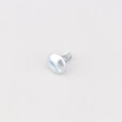 Vis de carter protection moteur 5x12 mm fente large Peugeot 103, 102... grise