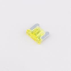 Mini-fusible plat (micro) 20A jaune Bosma