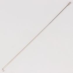 Rayon de roue vélo 2x260 mm Mach1 gris avec écrou