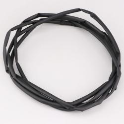 Souplisseau passe gaine Ø4 mm noir 2 m (sans colle)