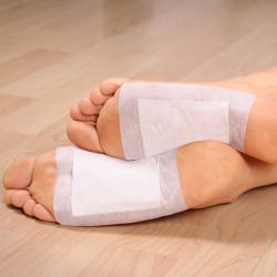 10 compresses en bambou, naturelle