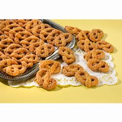 Bretzels au caramel