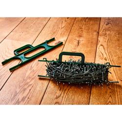 Lot de 2 enrouleurs pour guirlandes lumineuses, vert