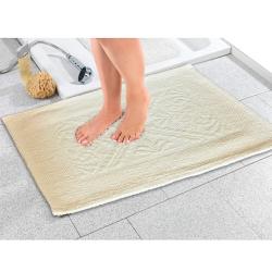Tapis ultra-doux, crème