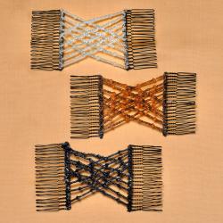 Lot de 3 bijoux de cheveux