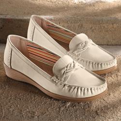 Mocassin, beige