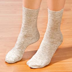 Lot de 5 paires de chaussettes avec lin