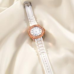 Montre pour femme, blanc